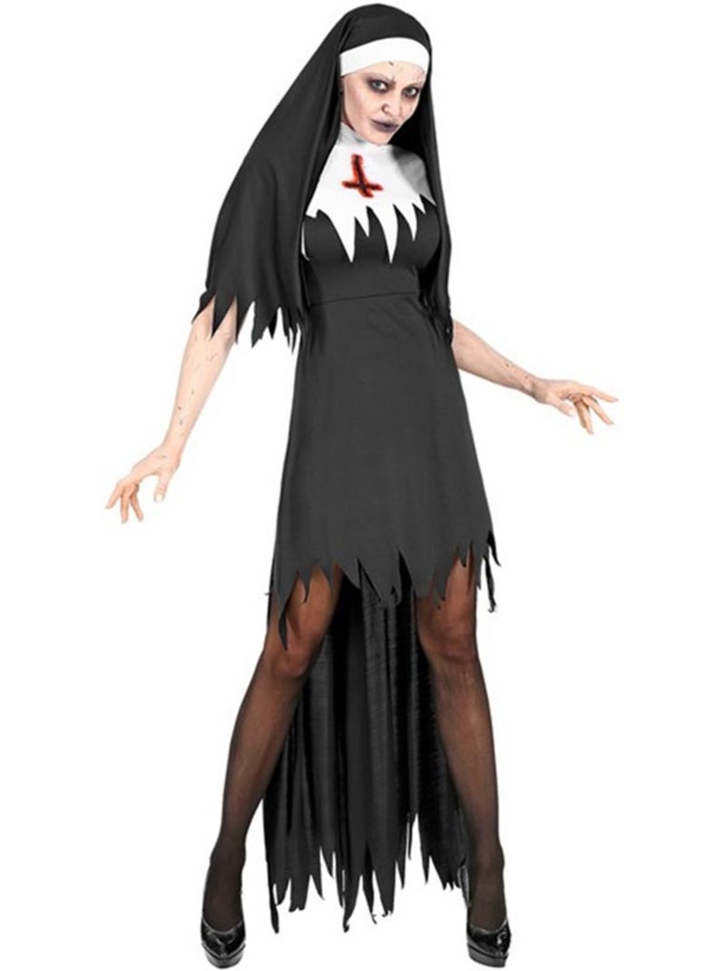 Costume da suora maledetta Multicolore - Kiabi
