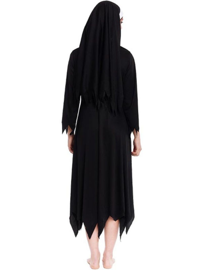 Costume da suora zombie con tunica borchiata Multicolore - Kiabi