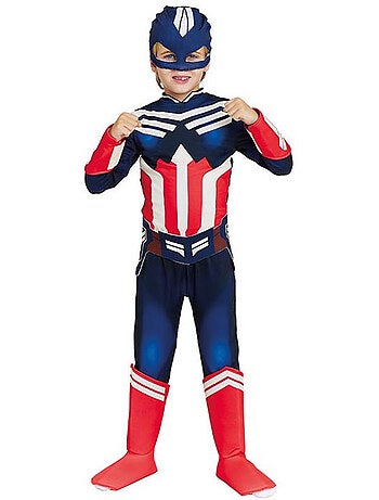 Costume da supereroe americano