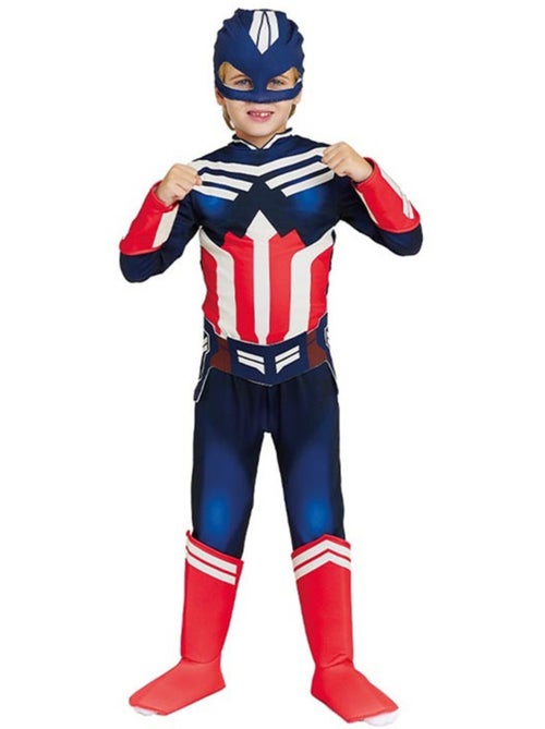 Costume da supereroe americano - Kiabi