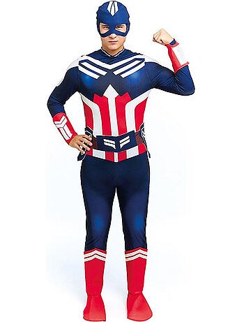 Costume da supereroe americano