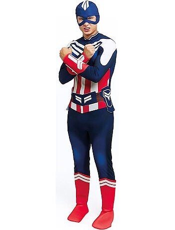 Costume da supereroe americano