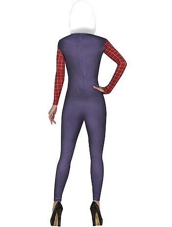Costume da supereroina Spider-Man con cappuccio