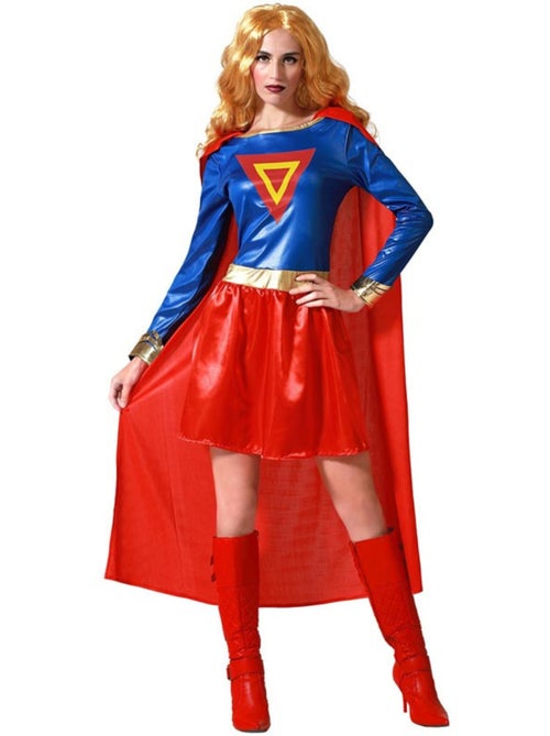 Costume da superwoman da donna - Kiabi