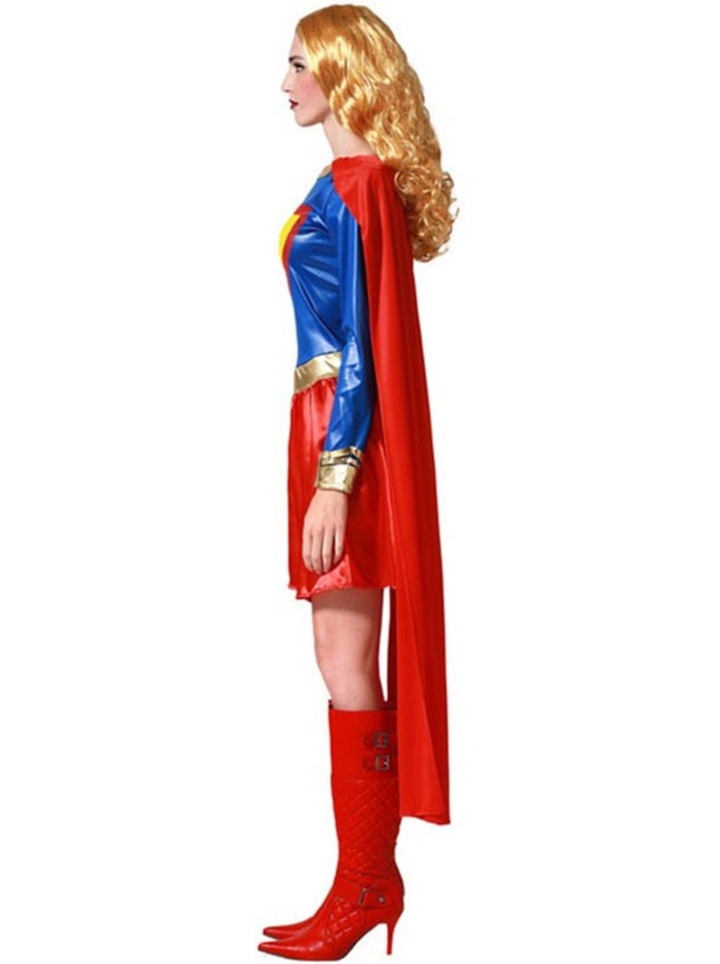 Costume da superwoman da donna Multicolore - Kiabi