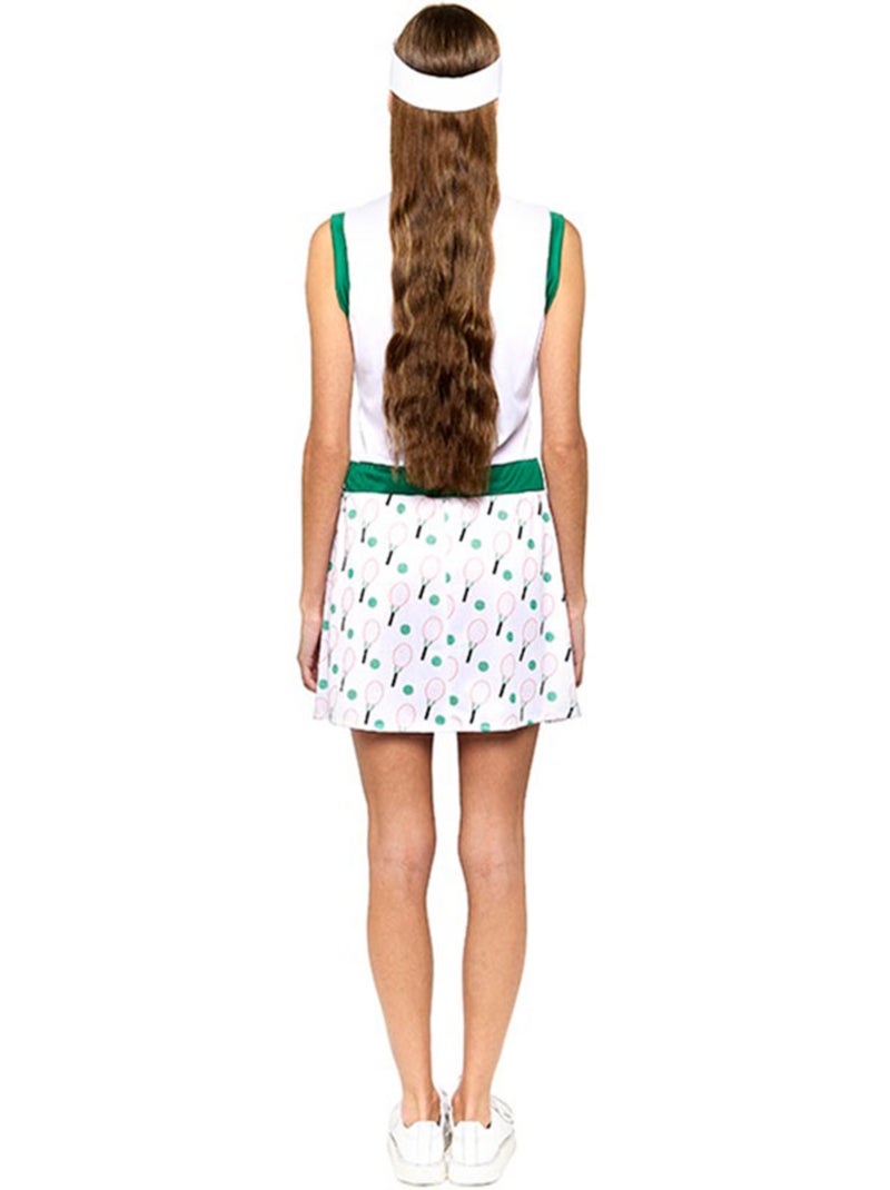 Costume da tennista in stile retrò Multicolore - Kiabi