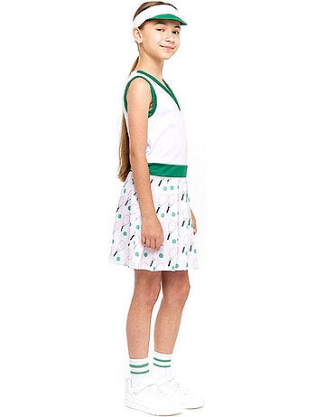 Costume da tennista in stile retrò
