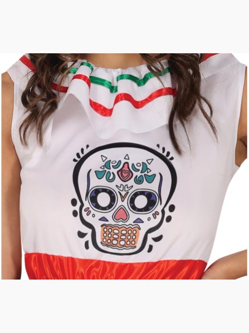 Costume da teschio di Catrina - Kiabi
