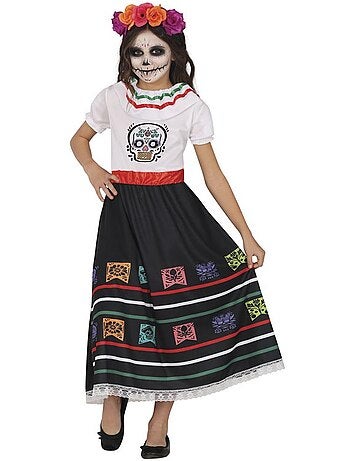 Costume da teschio di Catrina