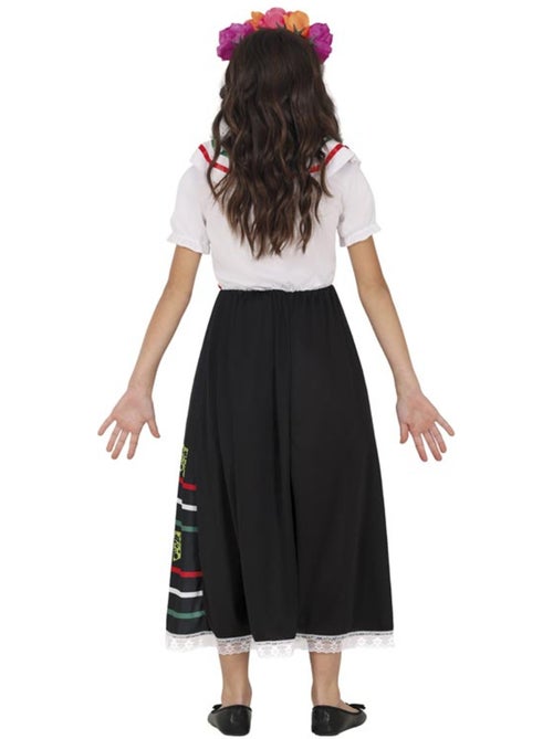 Costume da teschio di Catrina - Kiabi
