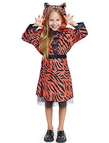 Costume da tigre con cappuccio