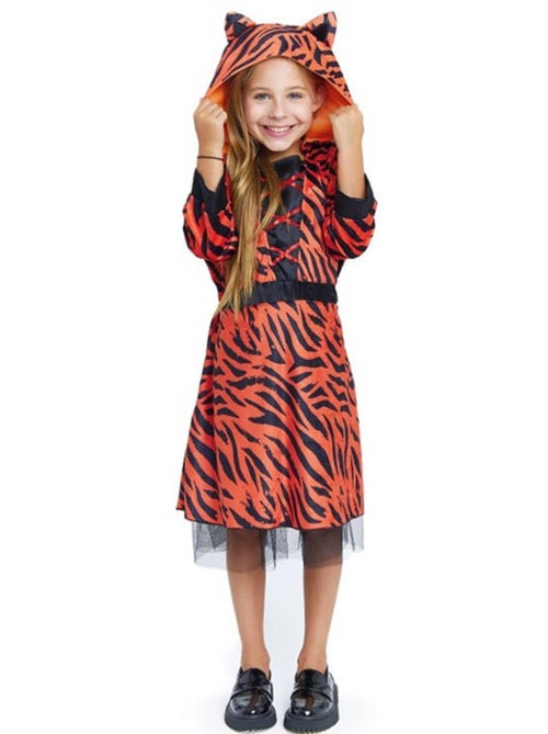 Costume da tigre con cappuccio - Kiabi