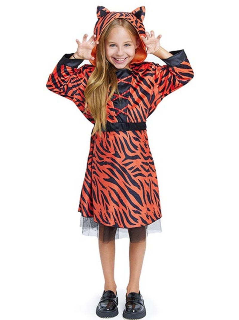 Costume da tigre con cappuccio Multicolore - Kiabi