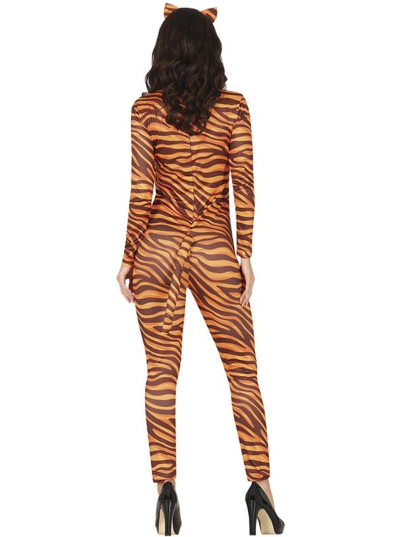 Costume da tigre con fascia per capelli e coda Multicolore - Kiabi