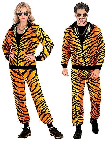 Costume da tigre per feste e feste alla moda