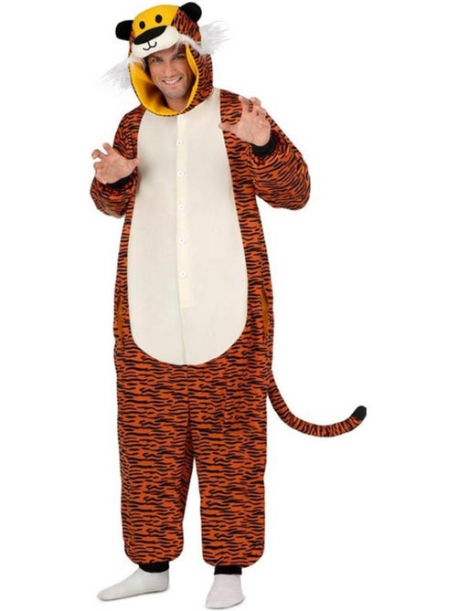 Costume da tigre scura o pigiama con cappuccio - Kiabi