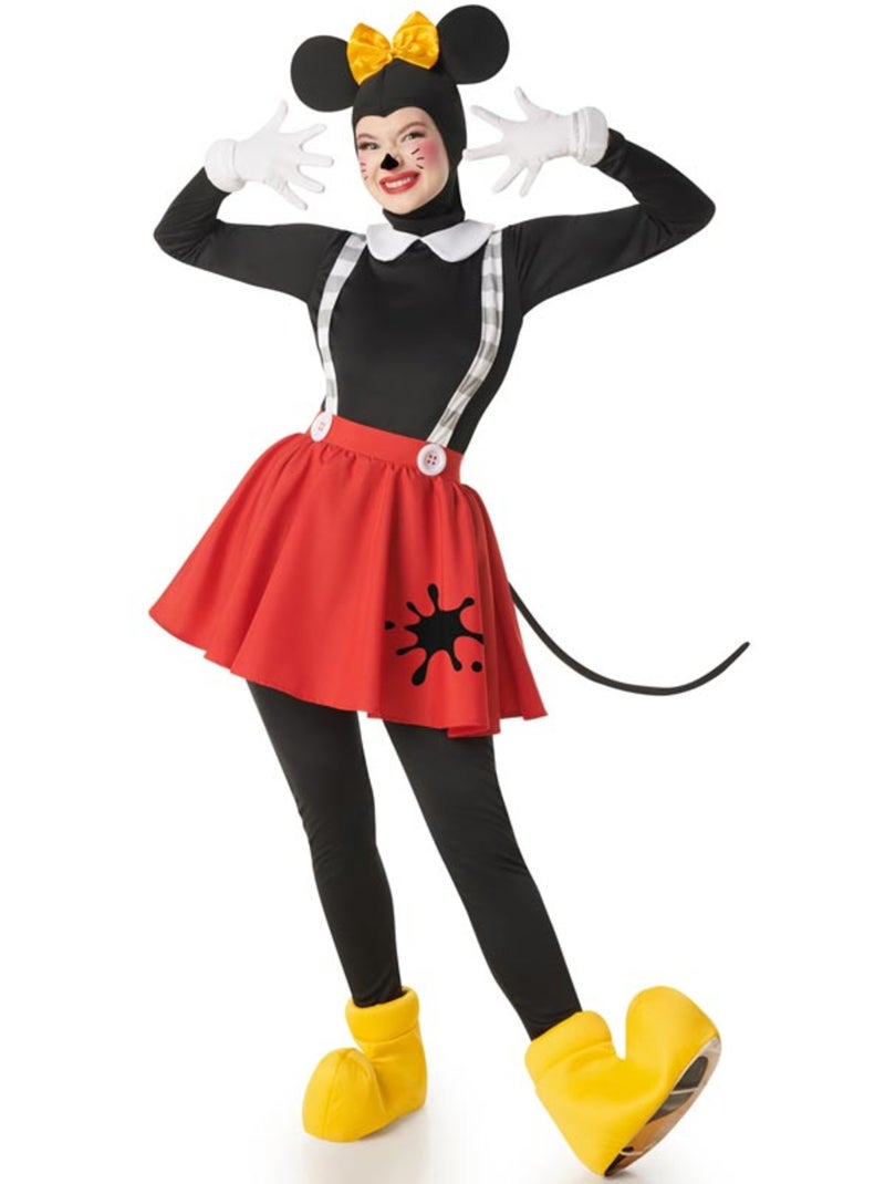 Costume da topolino dei cartoni animati da donna Multicolore - Kiabi