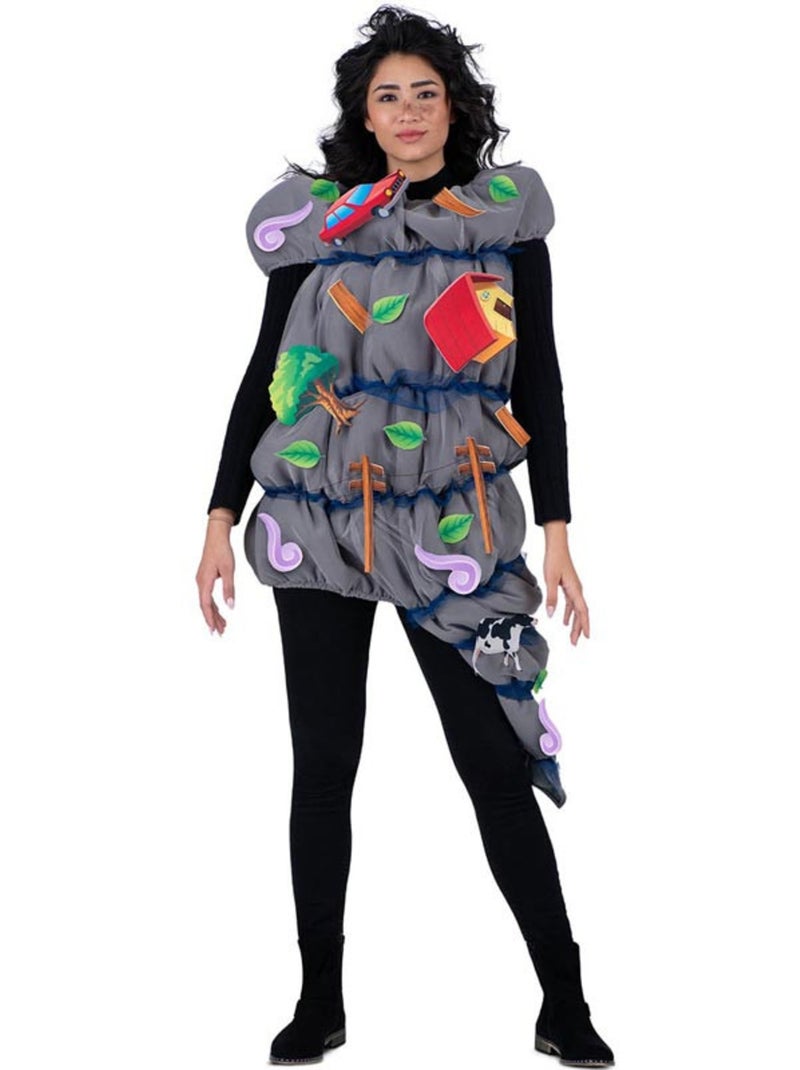 Costume da tornado con accessori Multicolore - Kiabi