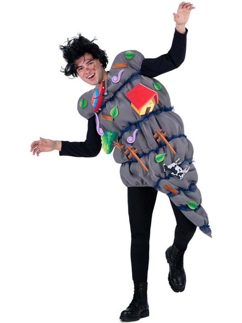 Costume da tornado con accessori Multicolore - Kiabi
