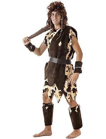 Costume da troglodita o cavernicolo da uomo