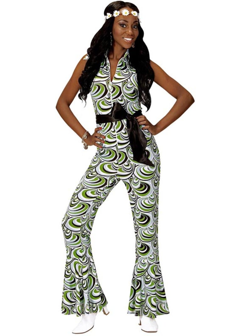 Costume da tuta anni '70 con onde Multicolore - Kiabi