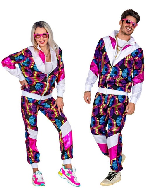 Costume da tuta da discoteca anni '80 al neon - Kiabi