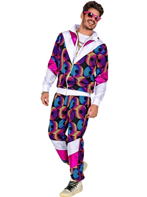 Costume da tuta da discoteca anni '80 al neon - Kiabi