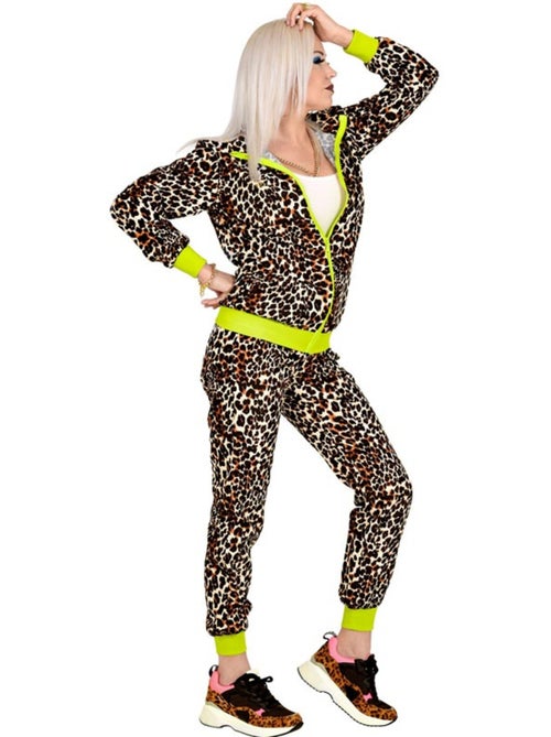 Costume da tuta leopardata anni '80 - Kiabi