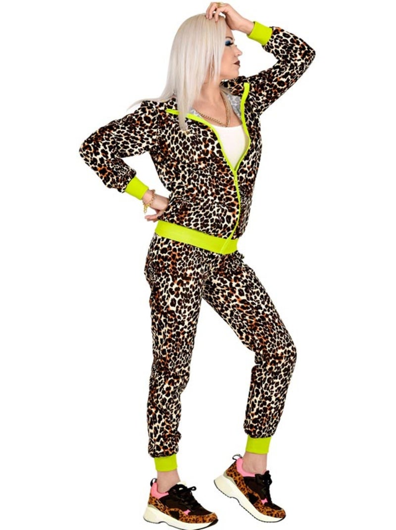 Costume da tuta leopardata anni '80 Multicolore - Kiabi