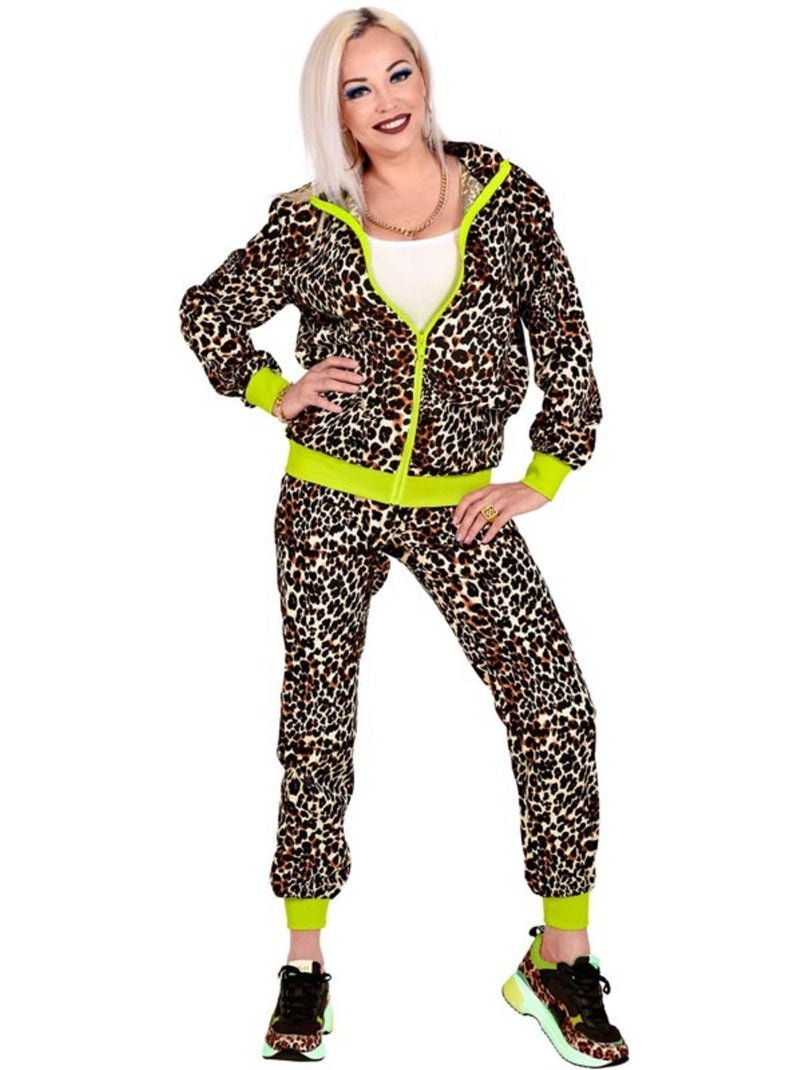 Costume da tuta leopardata anni '80 Multicolore - Kiabi