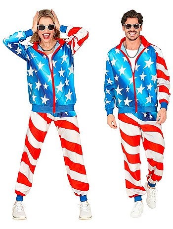 Costume da tuta Neon Party Fashion USA