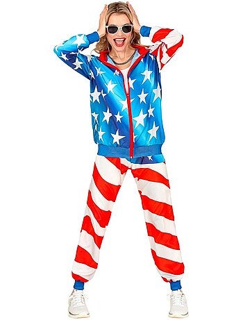 Costume da tuta Neon Party Fashion USA