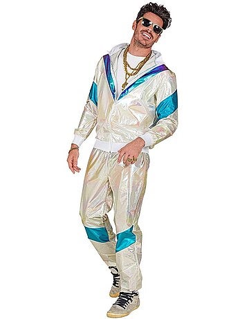 Costume da tuta olografica anni '80