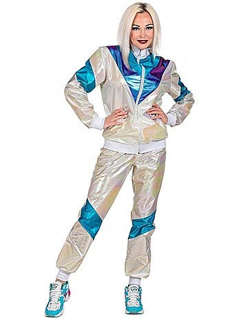 Costume da tuta olografica anni '80
