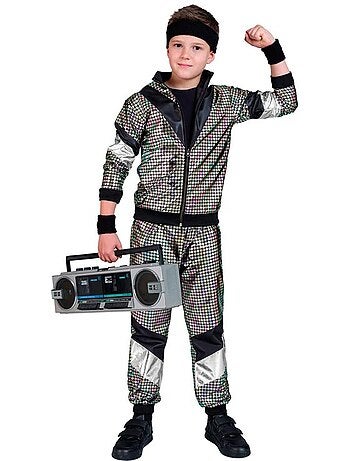 Costume da tuta riflettente anni '80