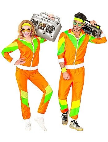 Costume da tuta sportiva anni 80 per adulto