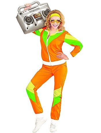 Costume da tuta sportiva anni 80 per adulto