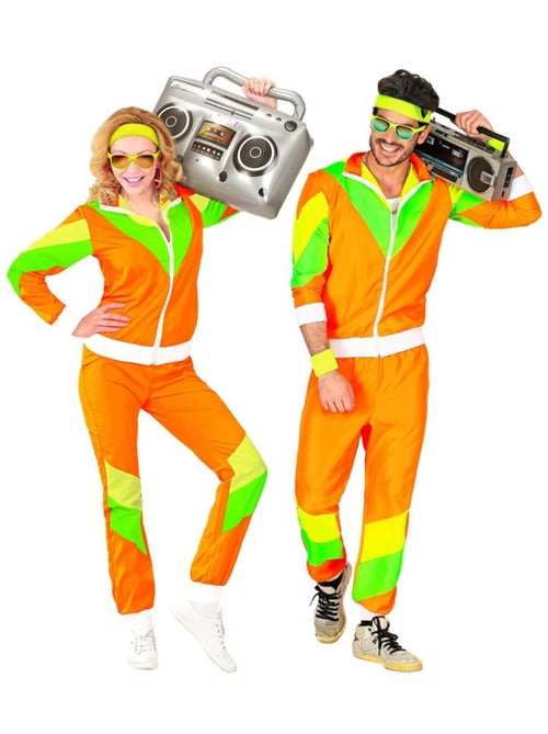 Costume da tuta sportiva anni 80 per adulto - Kiabi