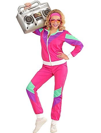 Costume da tuta sportiva anni 80 per adulto