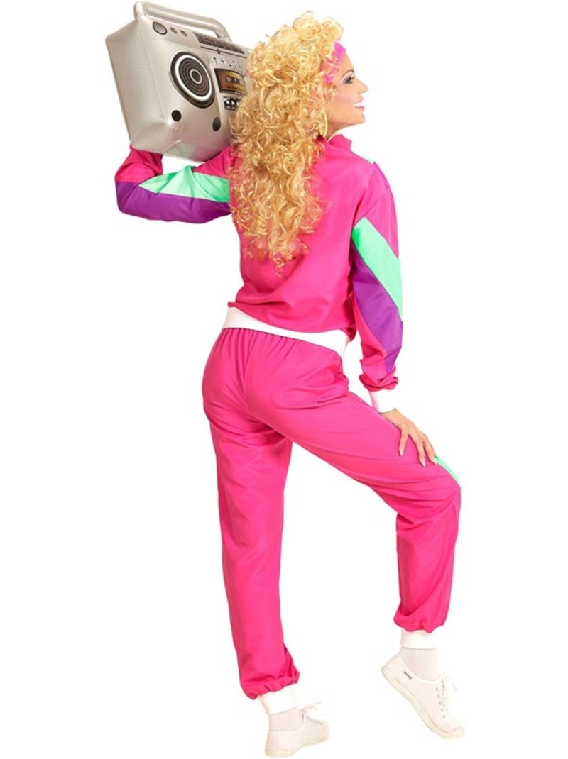 Costume da tuta sportiva anni 80 per adulto Multicolore - Kiabi