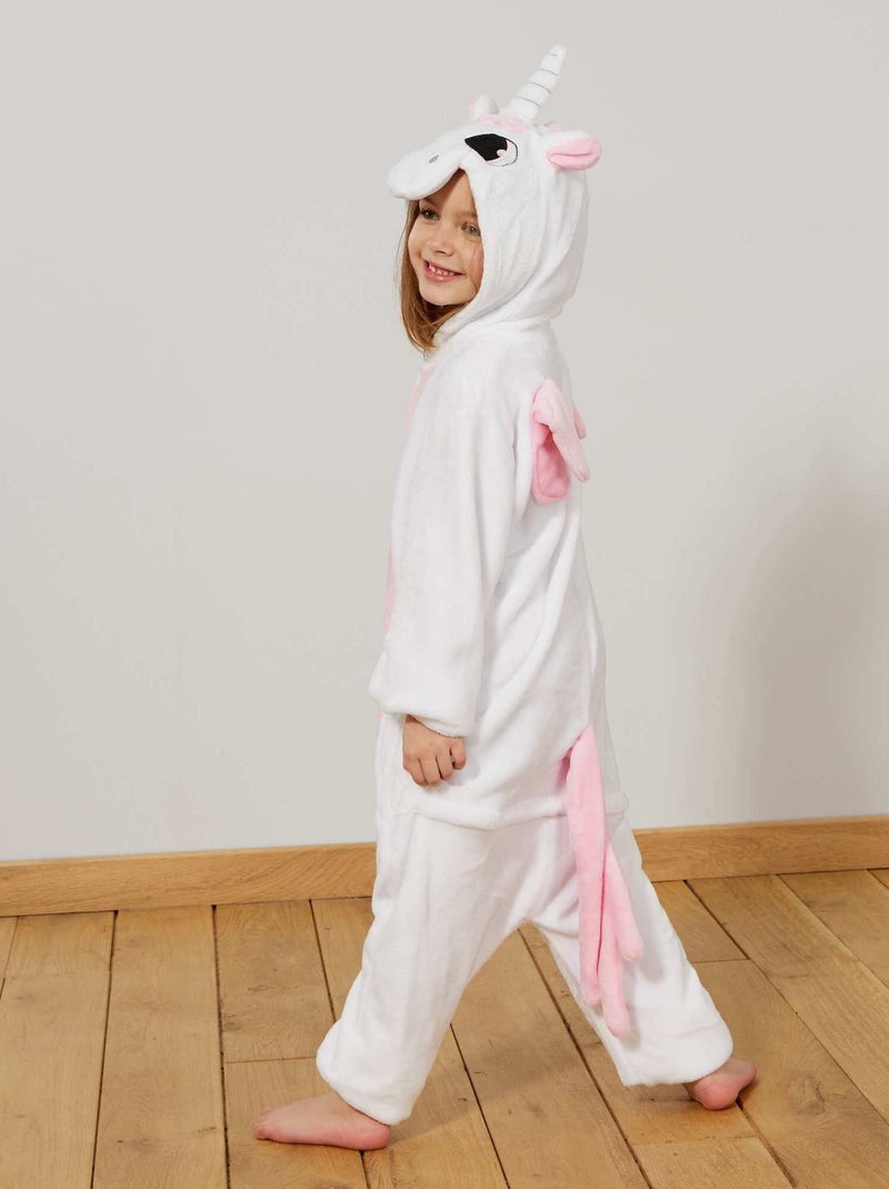 Costume da unicorno bianco/rosa - Kiabi