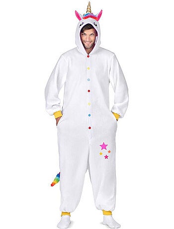 Costume da unicorno o pigiama con cappuccio