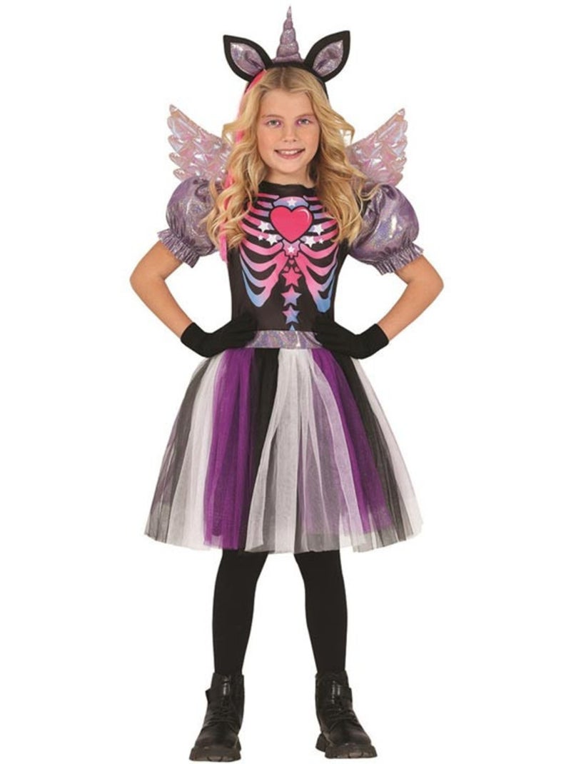 Costume da unicorno oscuro Multicolore - Kiabi