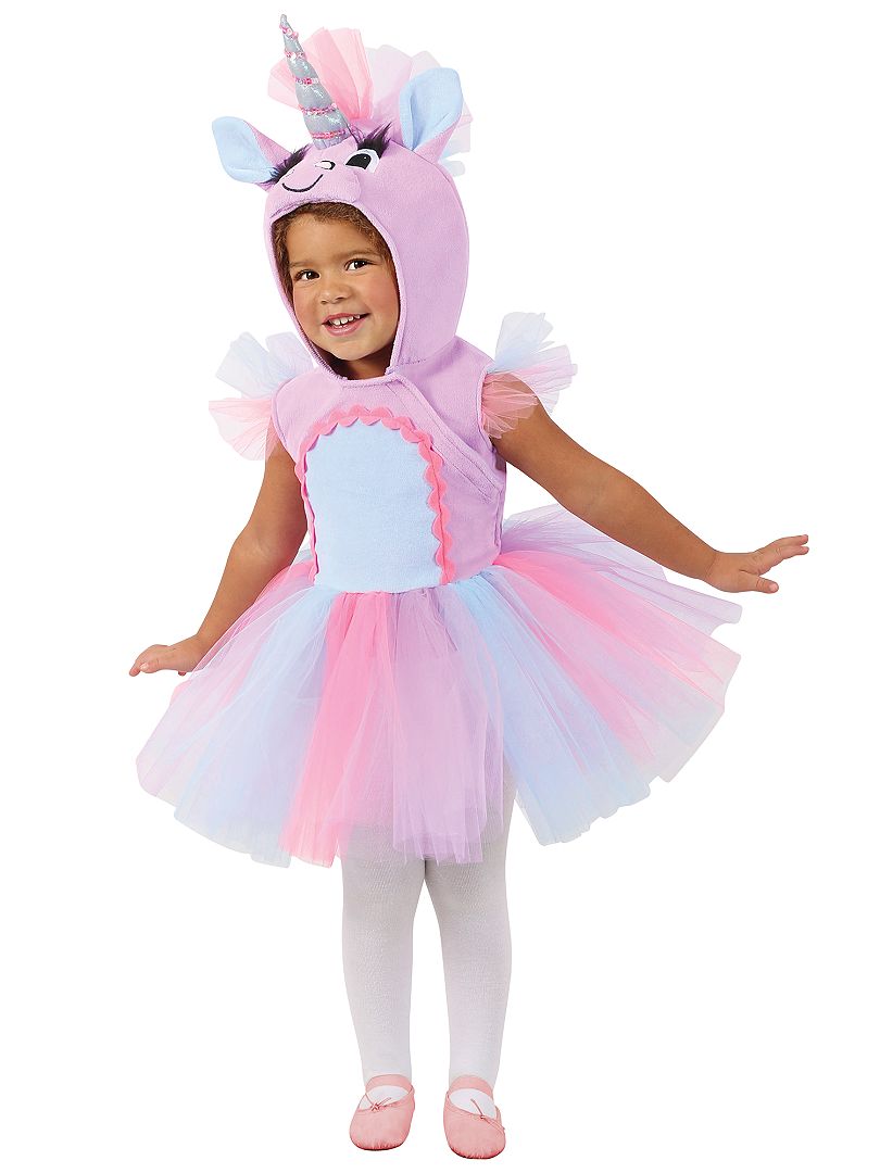 Costume da pigiama unicorno rosa per bambina