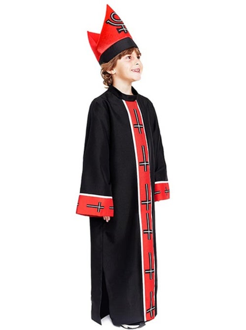 Costume da vescovo satanico con stola - Kiabi