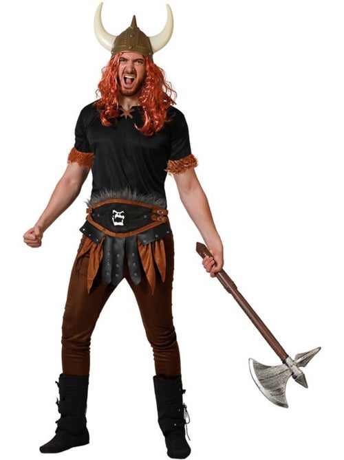 Costume da vichingo oscuro con cintura da uomo - Kiabi