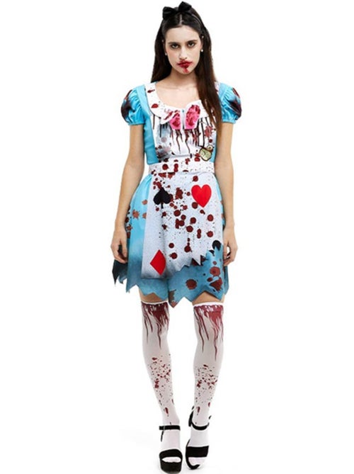Costume da zombie Alice, abito classico - Kiabi