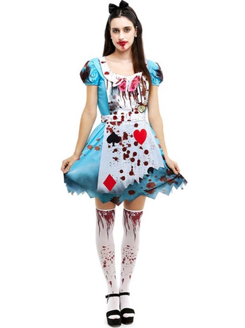 Costume da zombie Alice, abito classico - Kiabi