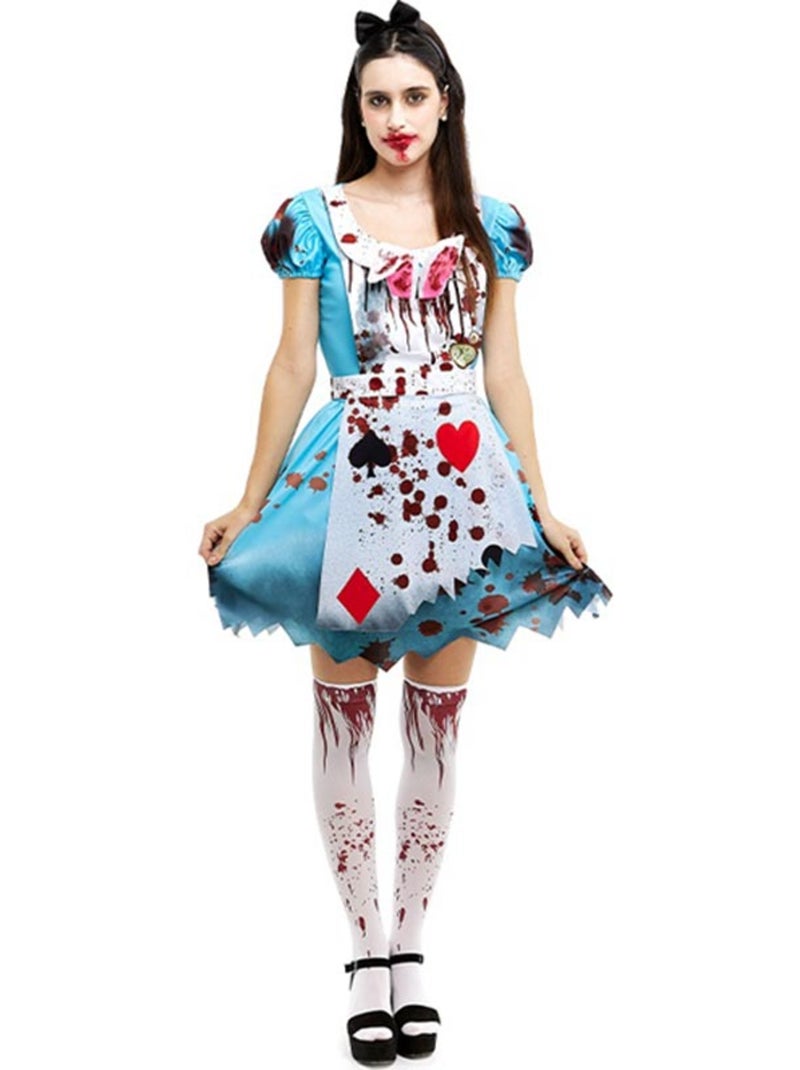 Costume da zombie Alice, abito classico Multicolore - Kiabi