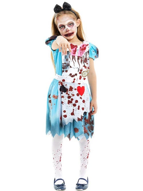 Costume da zombie Alice, abito classico - Kiabi